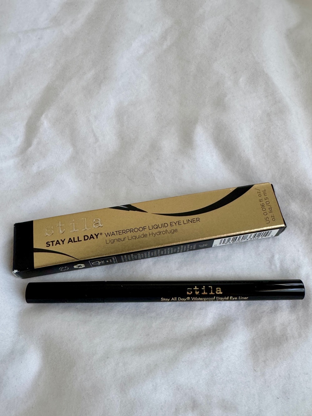 NWT Stila Stay All Day Waterproof Liquid Eyeliner Intense Black